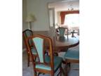 Dining table etc. Dining Table single pedestal extending....